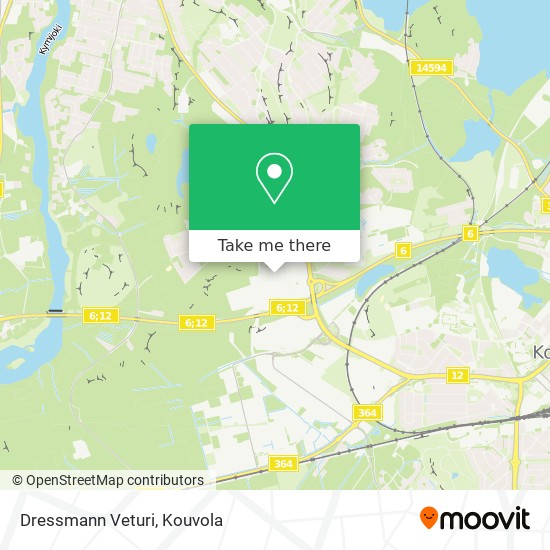 Dressmann Veturi map