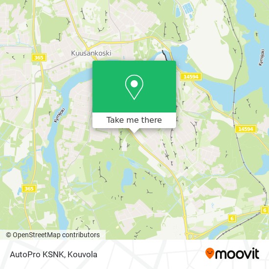 AutoPro KSNK map