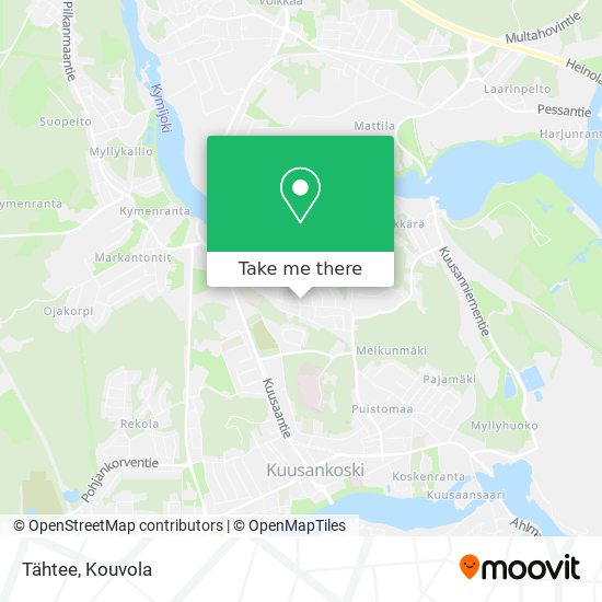 Tähtee map