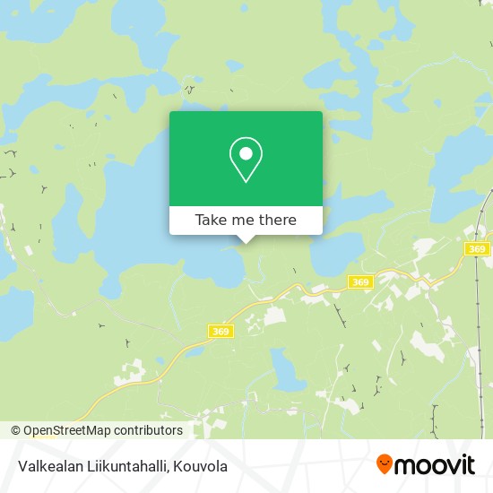 Valkealan Liikuntahalli map