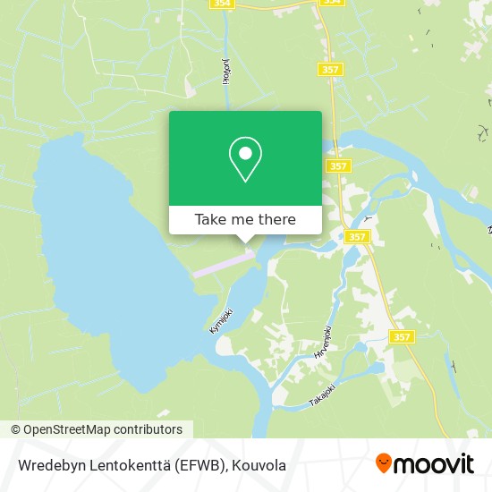 Wredebyn Lentokenttä (EFWB) map