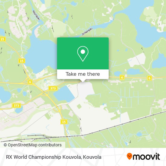 RX World Championship Kouvola map