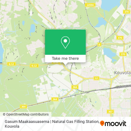 Gasum Maakaasuasema | Natural Gas Filling Station map