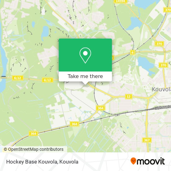 Hockey Base Kouvola map