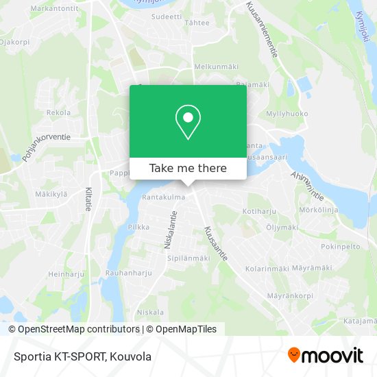 Sportia KT-SPORT map