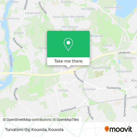 Turvatiimi Oyj Kouvola map