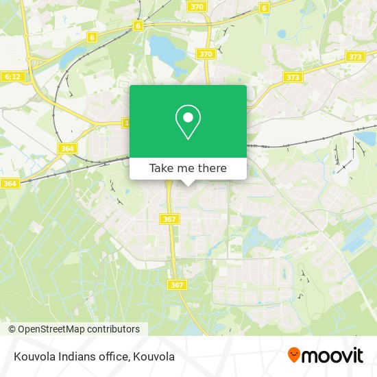 Kouvola Indians office map