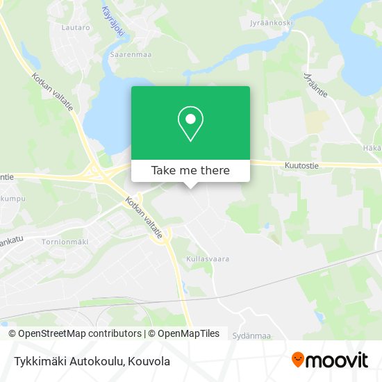 Tykkimäki Autokoulu map