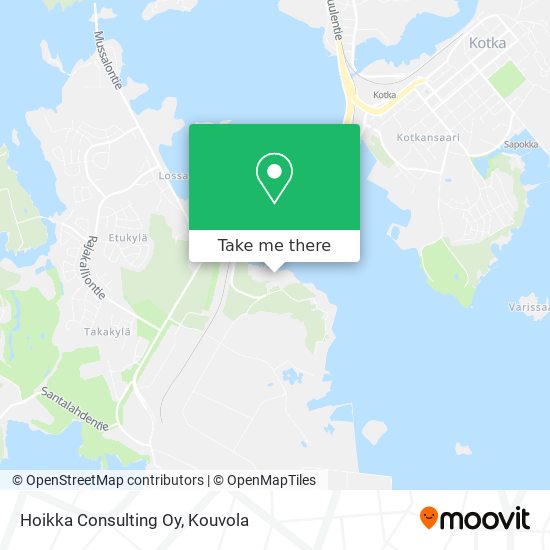 How to get to Hoikka Consulting Oy in Kotka by Bus?