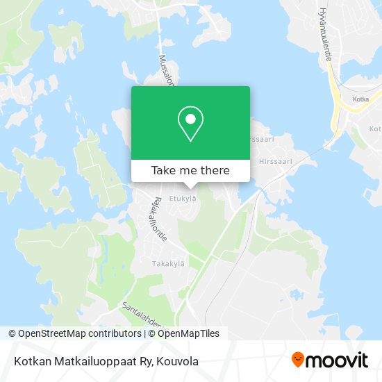 Kotkan Matkailuoppaat Ry map