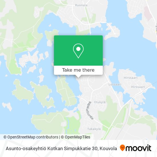 Asunto-osakeyhtiö Kotkan Simpukkatie 30 map