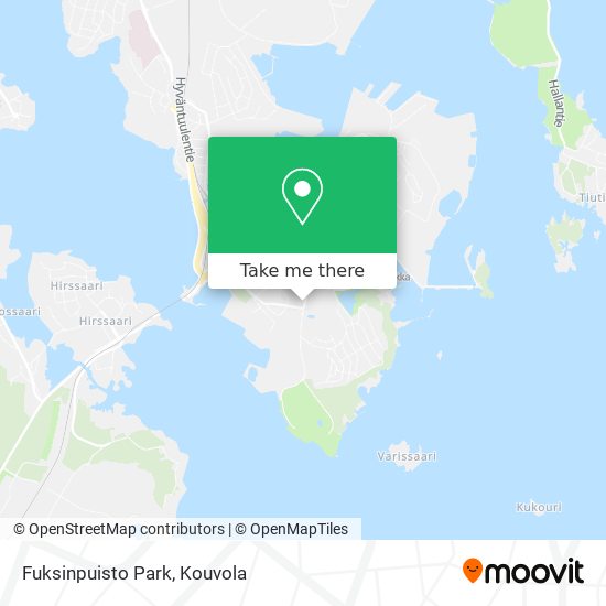 Fuksinpuisto Park map