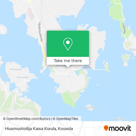 Hiusmuotoilija Kaisa Kurula map