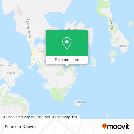 Sapokka map