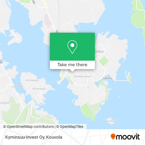 Kyminsuu-Invest Oy map