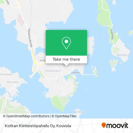 Kotkan Kiinteistöpalvelu Oy map