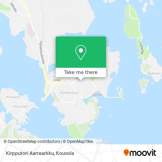 Kirpputori Aarrearkku map