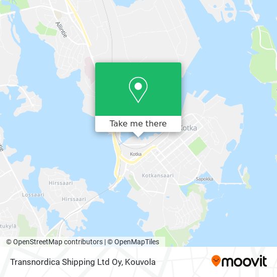Transnordica Shipping Ltd Oy map
