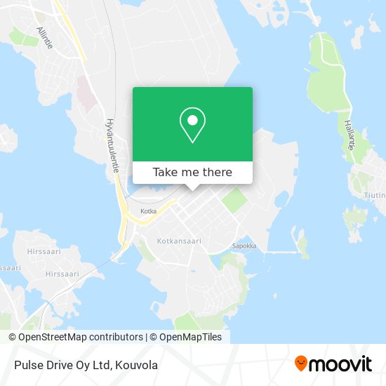 Pulse Drive Oy Ltd map