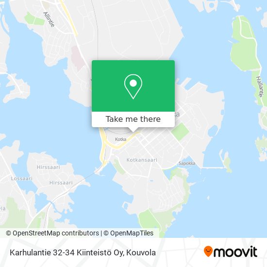 Karhulantie 32-34 Kiinteistö Oy map