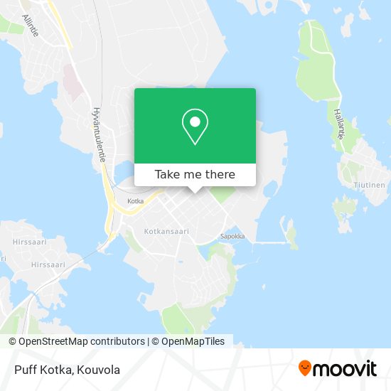Puff Kotka map
