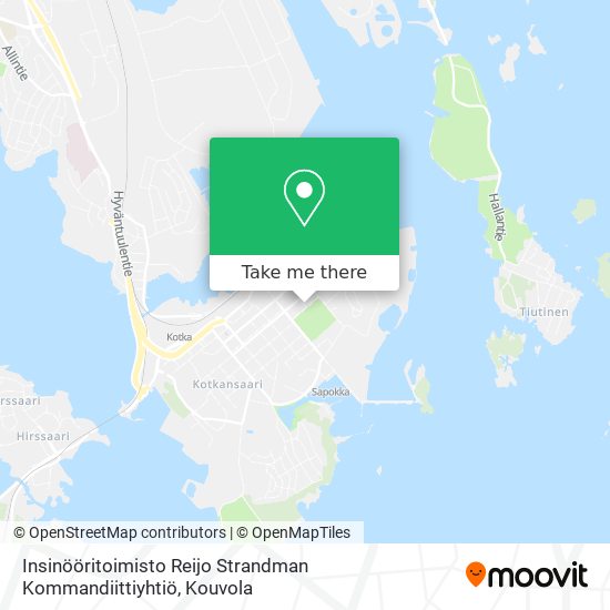 Insinööritoimisto Reijo Strandman Kommandiittiyhtiö map