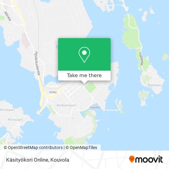 Käsityökori Online map