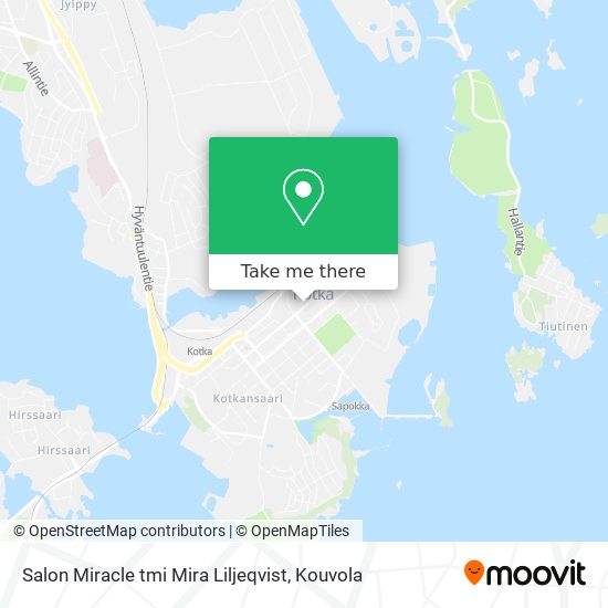 Salon Miracle tmi Mira Liljeqvist map