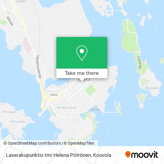 Laserakupunktio tmi Helena Pötrönen map