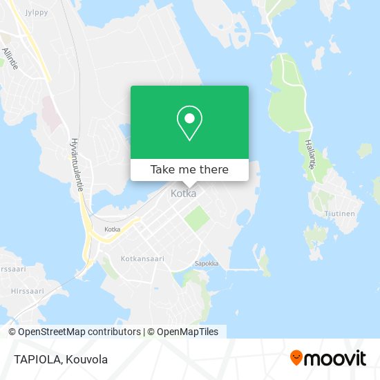 TAPIOLA map