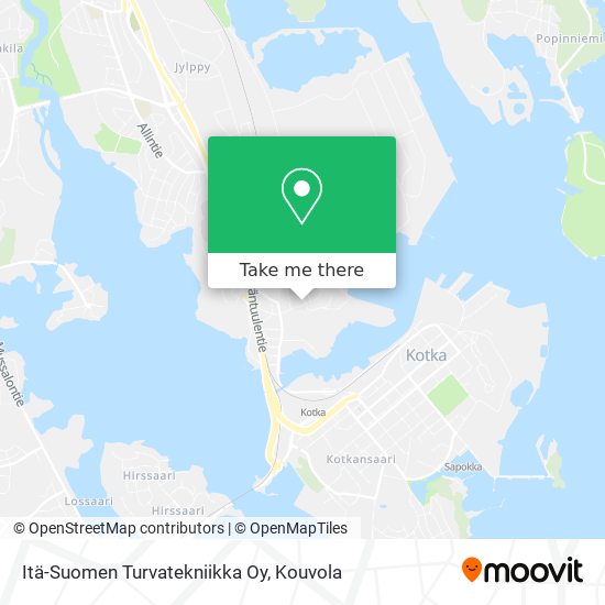 Itä-Suomen Turvatekniikka Oy map