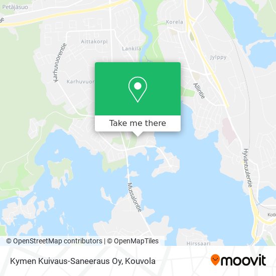 Kymen Kuivaus-Saneeraus Oy map