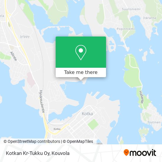Kotkan Kr-Tukku Oy map
