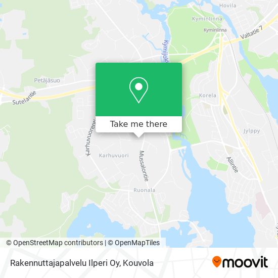 Rakennuttajapalvelu Ilperi Oy map