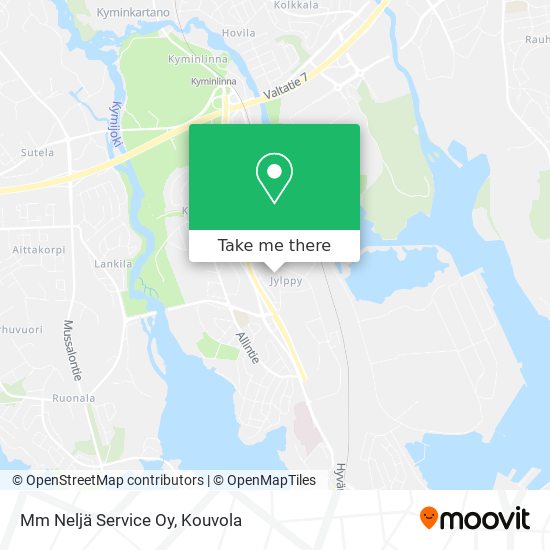 Mm Neljä Service Oy map