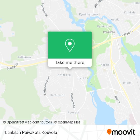 Lankilan Päiväkoti map