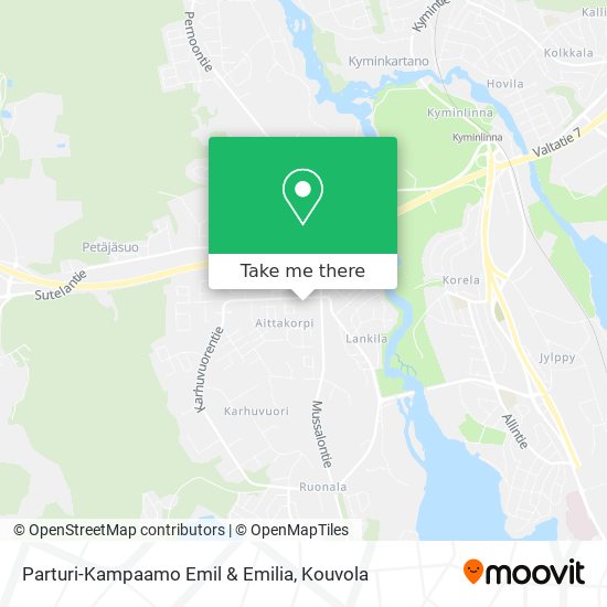 Parturi-Kampaamo Emil & Emilia map