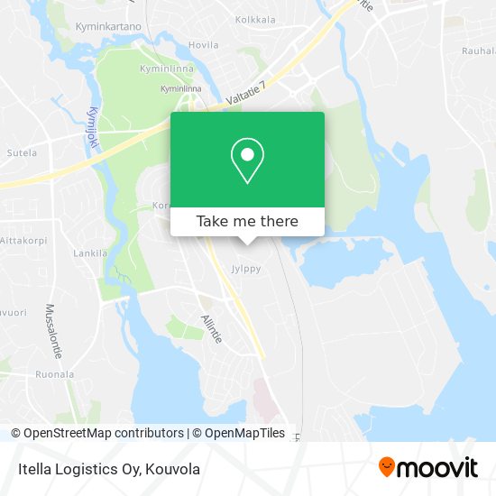 Itella Logistics Oy map