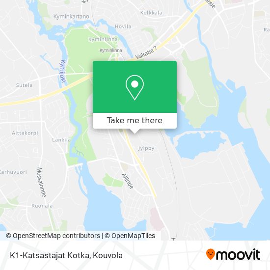 K1-Katsastajat Kotka map