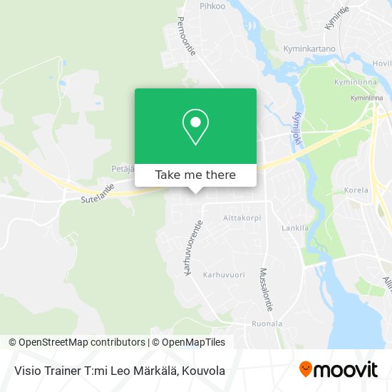 Visio Trainer T:mi Leo Märkälä map