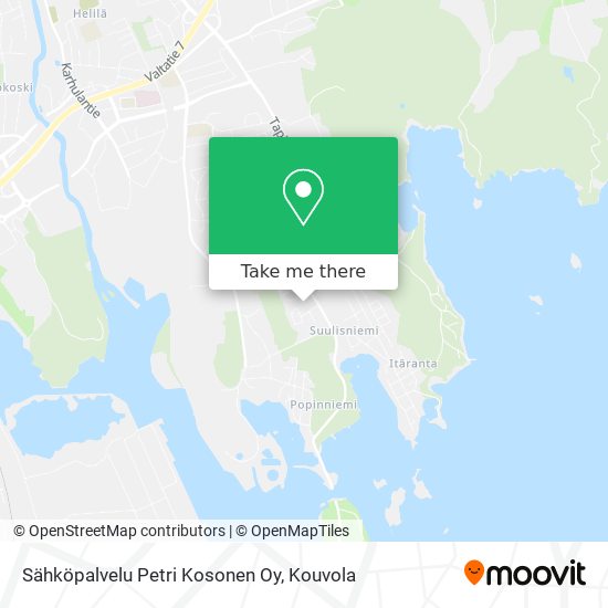 Sähköpalvelu Petri Kosonen Oy map