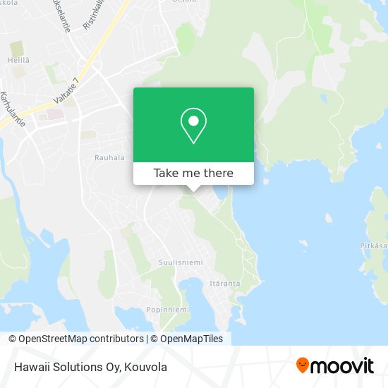 Hawaii Solutions Oy map