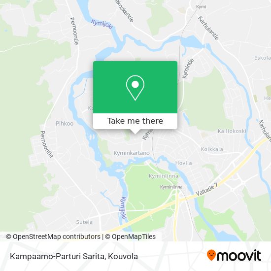 Kampaamo-Parturi Sarita map