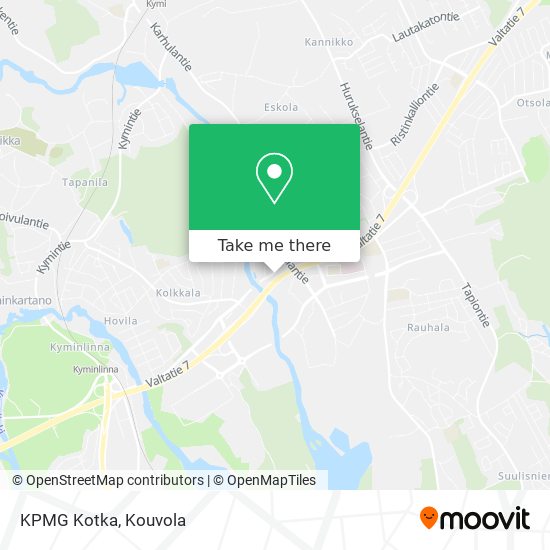 KPMG Kotka map