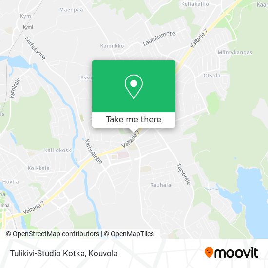 Tulikivi-Studio Kotka map
