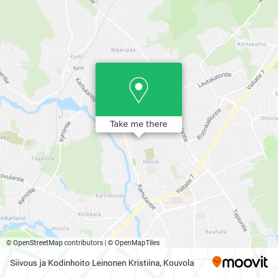 Siivous ja Kodinhoito Leinonen Kristiina map