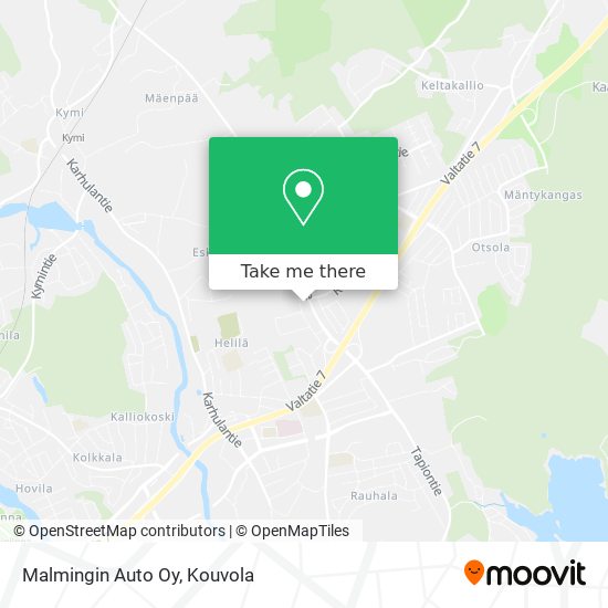 Malmingin Auto Oy map