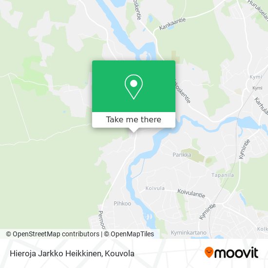 Hieroja Jarkko Heikkinen map
