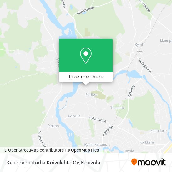 Kauppapuutarha Koivulehto Oy map