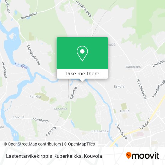 Lastentarvikekirppis Kuperkeikka map